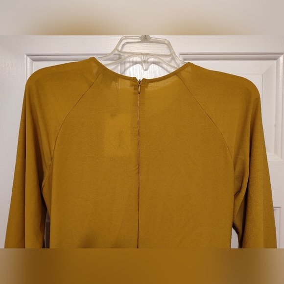 NWT Yellow Bailey Front Tie Dress by Timing - Picture 9 of 14